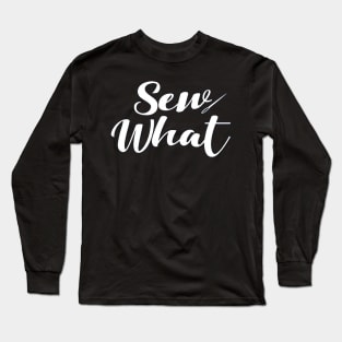 Funny Sewing Long Sleeve T-Shirt